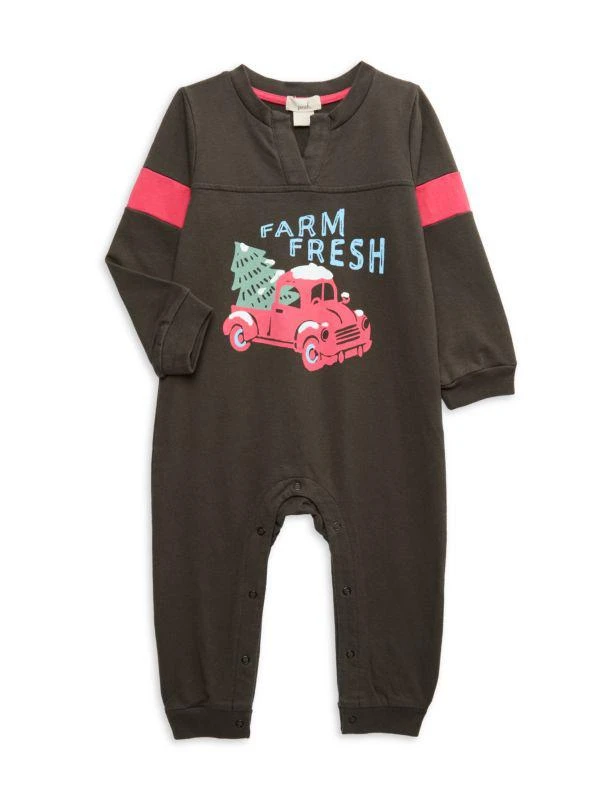 PEEK Baby Boy's Farm Fresh Coverall 1