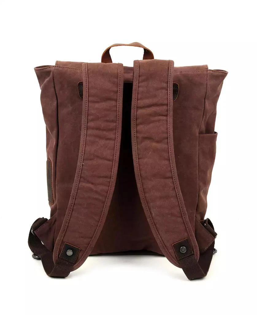 TSD BRAND Sunny Trail Canvas Backpack Handbag 4