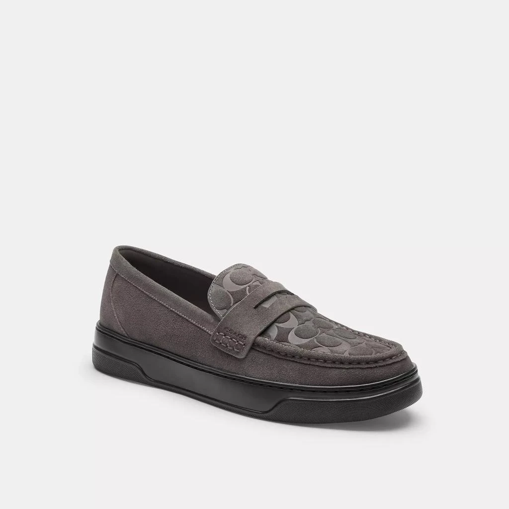 Coach Hybrid Loafer With Signature Print 1