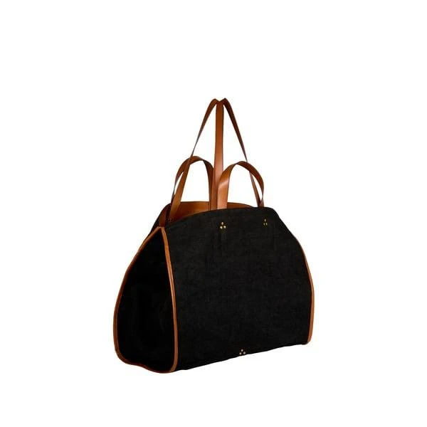 JÉRÔME DREYFUSS Léon L wool canvas tote bag 1