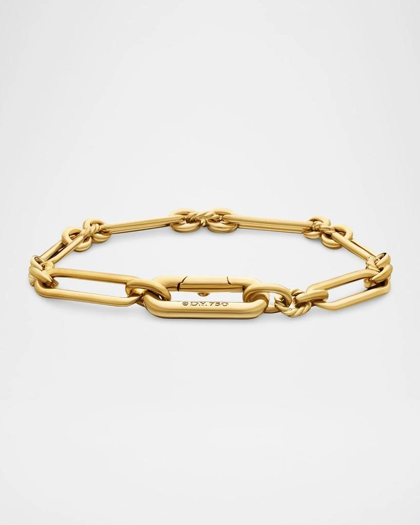 David Yurman Lexington Chain Bracelet in 18K Gold 7