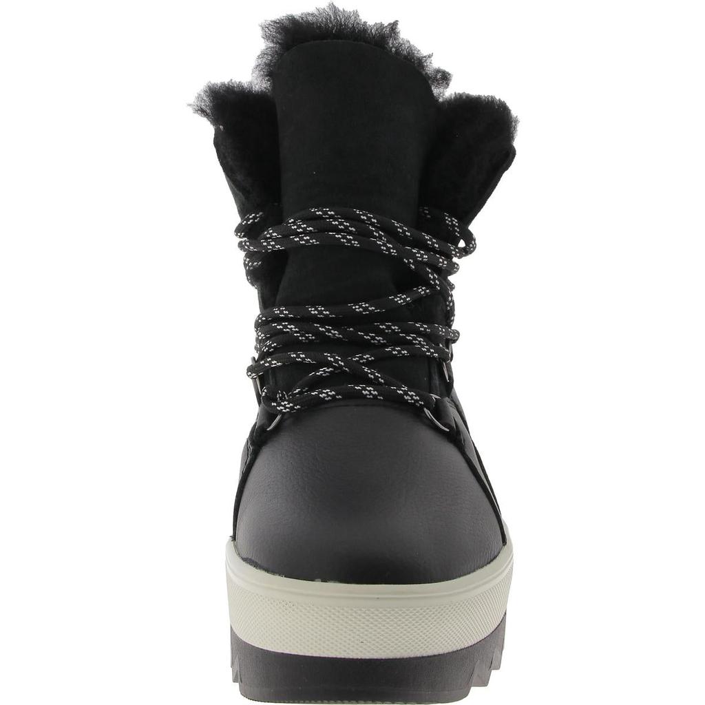 Cougar Five Womens Leather Lace-Up Winter & Snow Boots