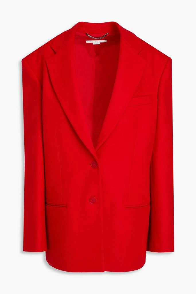 Stella McCartney Double-breasted wool-felt blazer 1