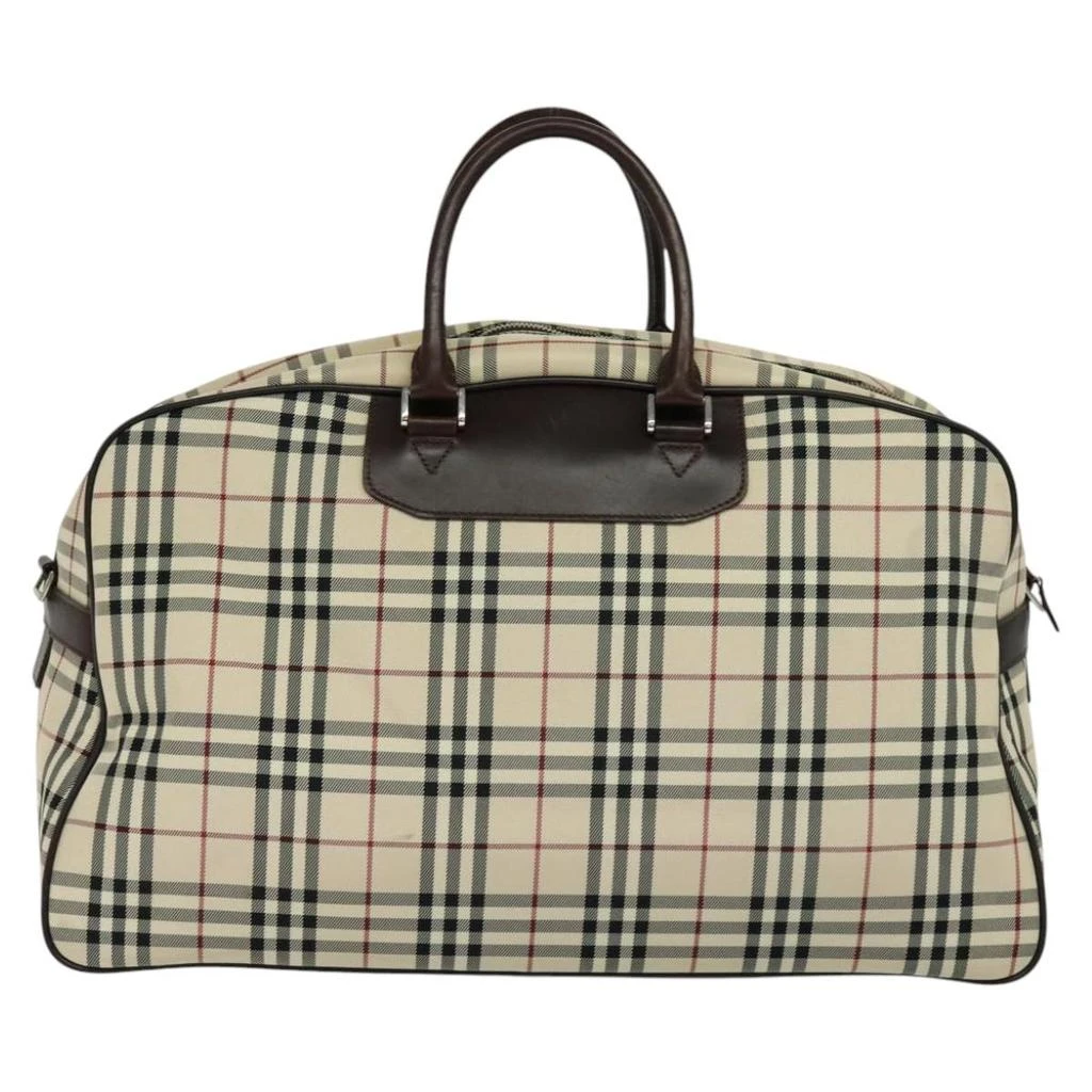Burberry Nova Check Canvas Travel Bag (Pre-Owned) 2