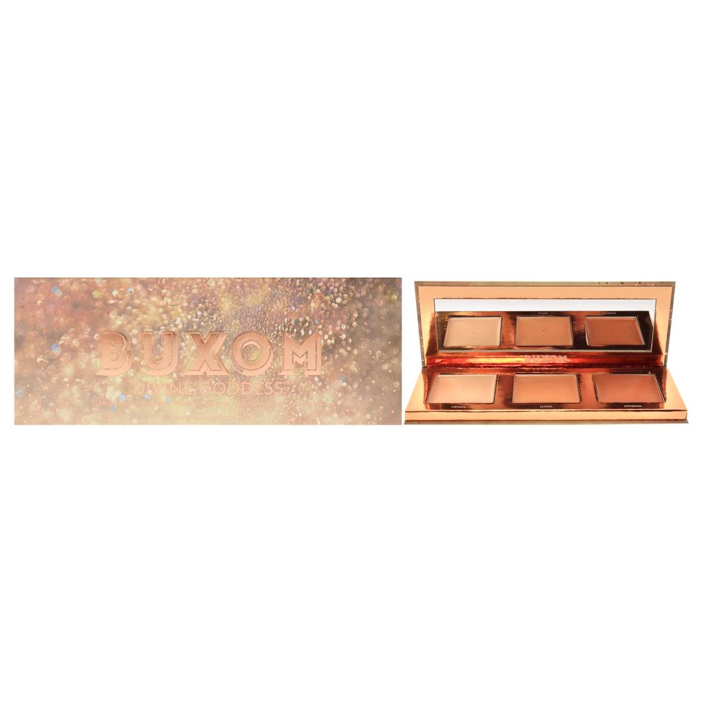 Buxom Cosmetics Divine Goddess Luminizing Highlighter Palette by Buxom for Women - 0.48 oz Highlighter