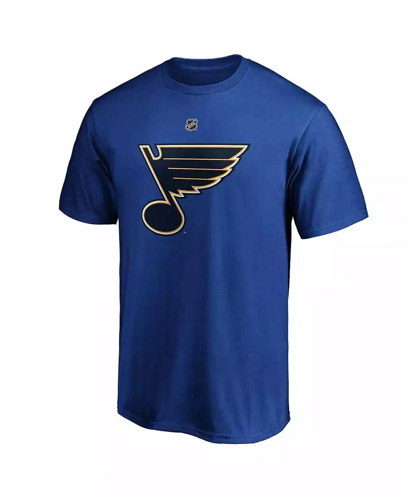Fanatics Men's Torey Krug Blue St. Louis Blues Authentic Stack Name and Number T-shirt 2