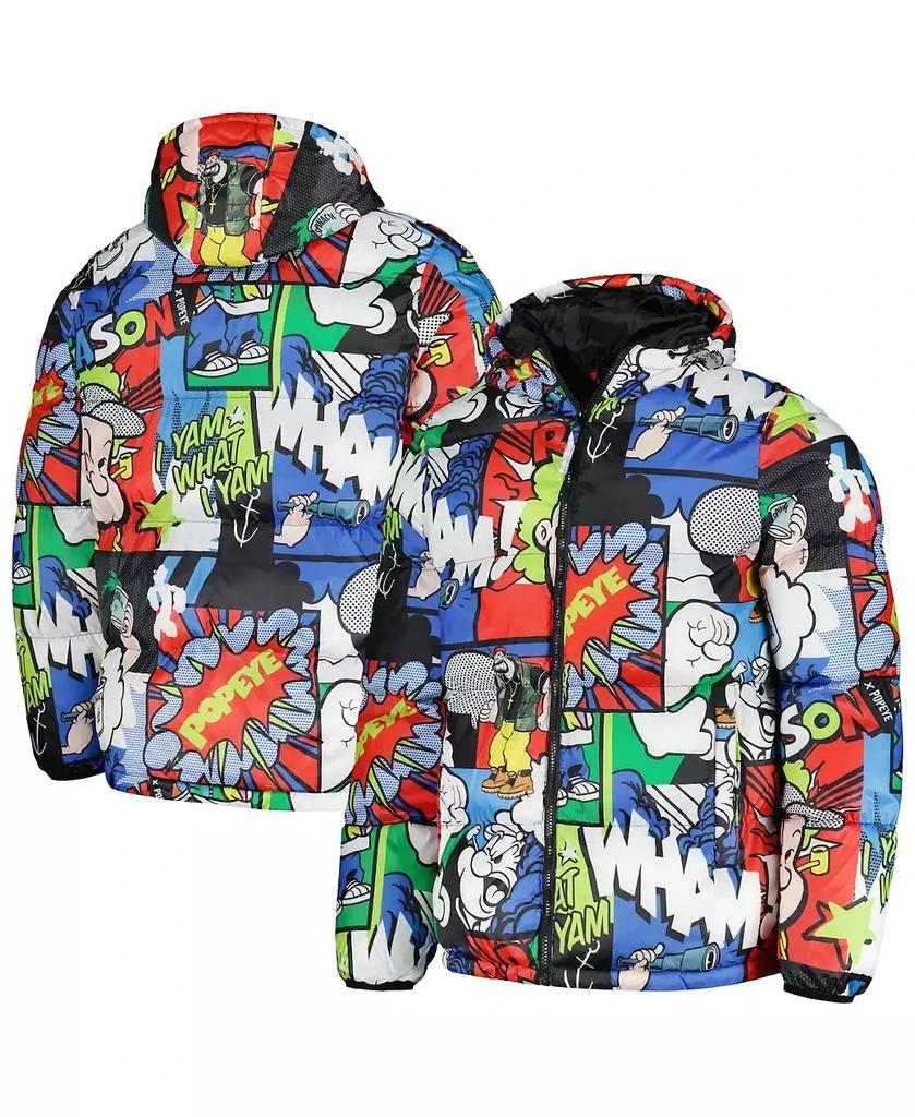 Reason Men's and Women's Popeye Puffer Full-Zip Jacket 1