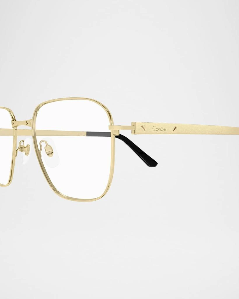 Cartier Men's Titanium Rectangle Optical Frames 2