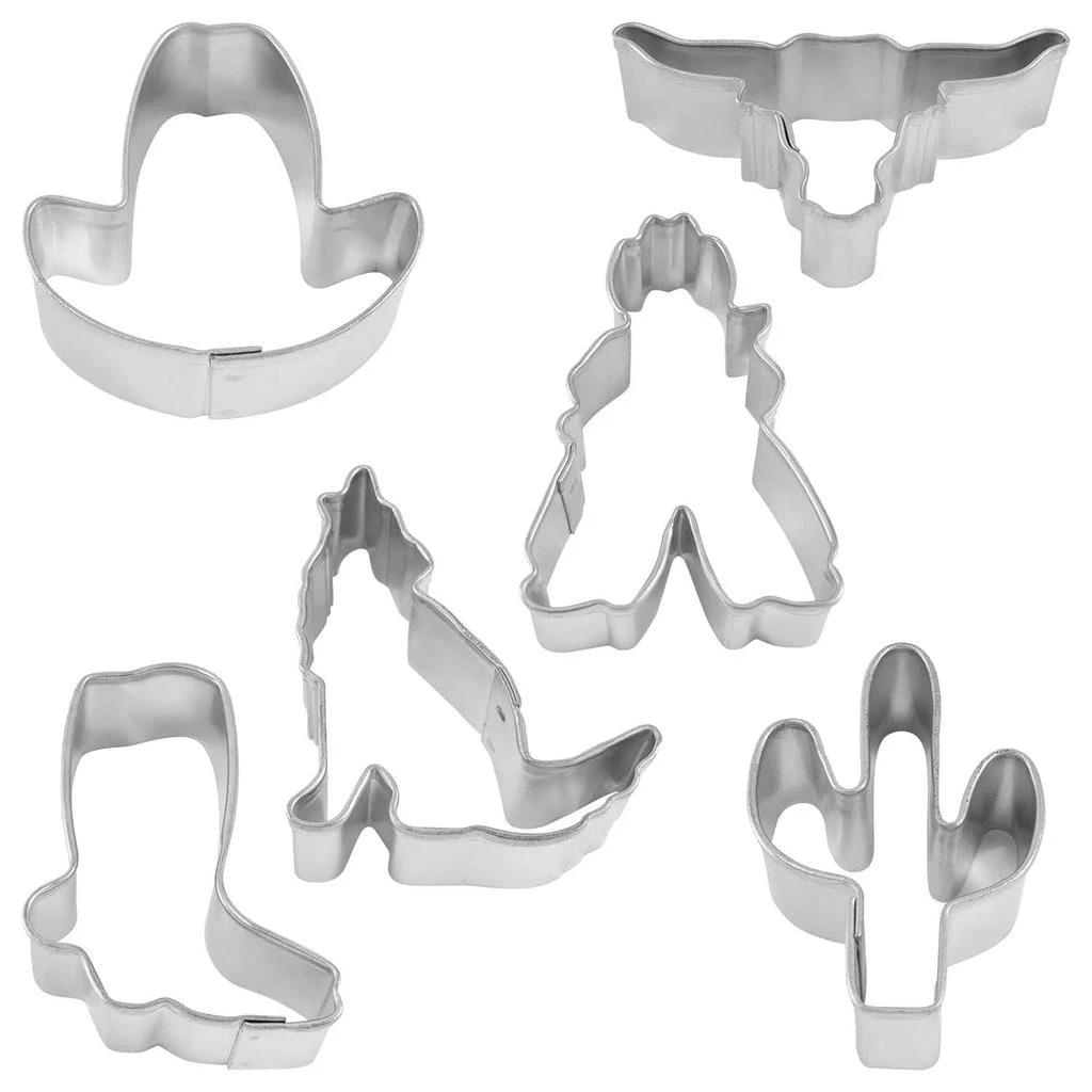 R&M International 6 Piece Mini Tex Mex Cookie Cutter Set 2