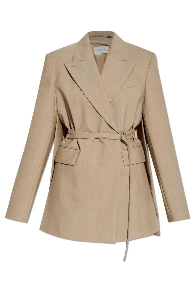 Max Mara Sportmax Tubinga Long Double-Breasted Blazer from Cettire