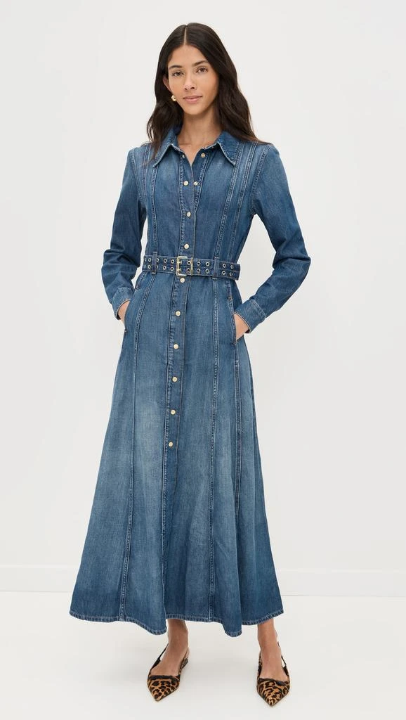 Ganni Blue Denim Dress 4