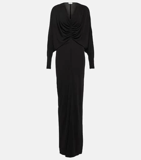 Yves Saint Laurent V-neck gown 1