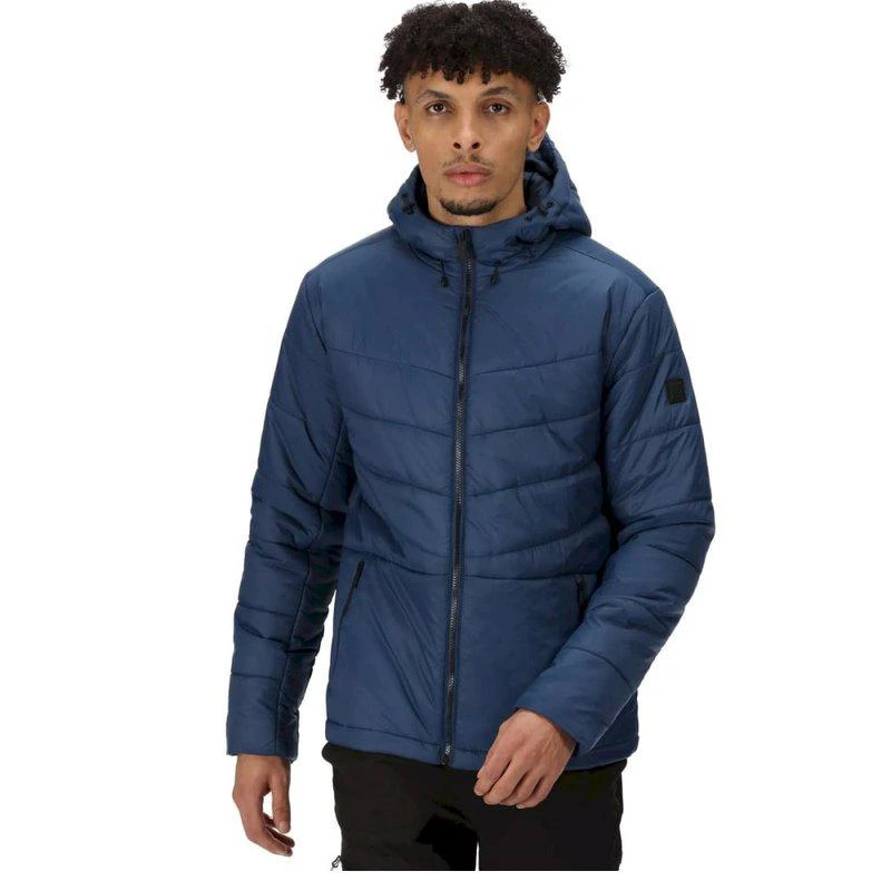 Regatta Mens Volter Loft III Heated Puffer Jacket Admiral Blue 1