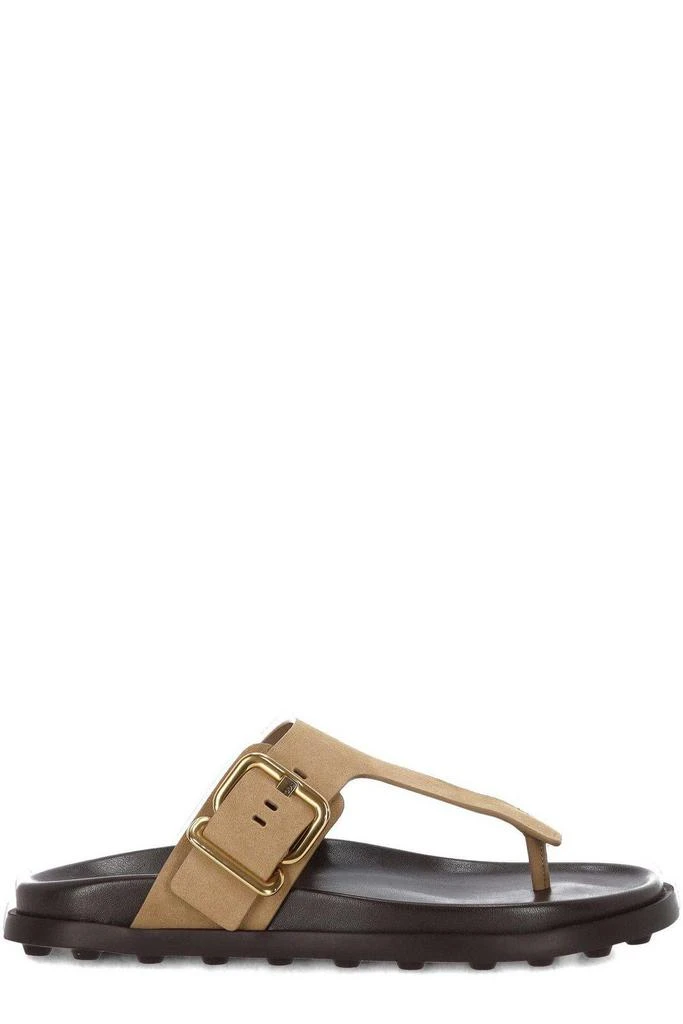 Tod's Buckle Detailed Thong Sandals 1