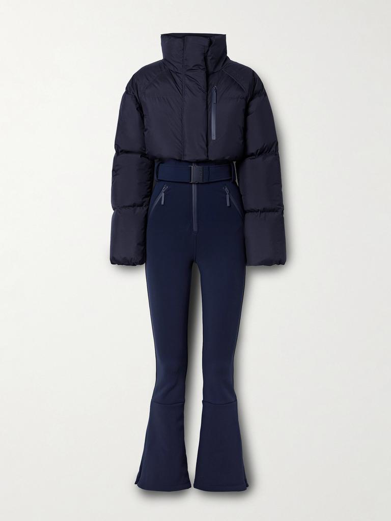 Cordova Myoko 配腰带绗缝带填充物连体滑雪服