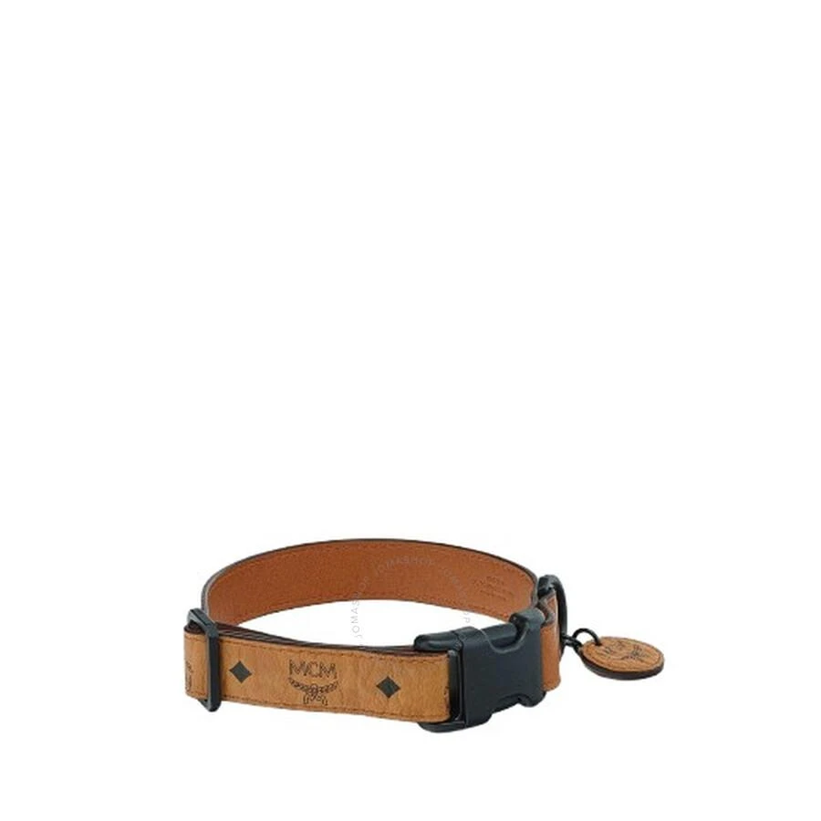 MCM Pet Collar In Visetos 1