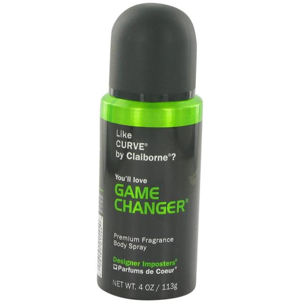PARFUMS de COEUR 517803 4 oz Designer Imposters Game Changer Body Spray Men