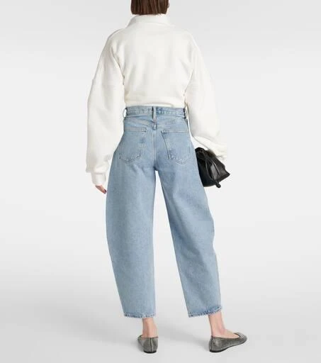 AGOLDE Mara high-rise barrel-leg jeans 3