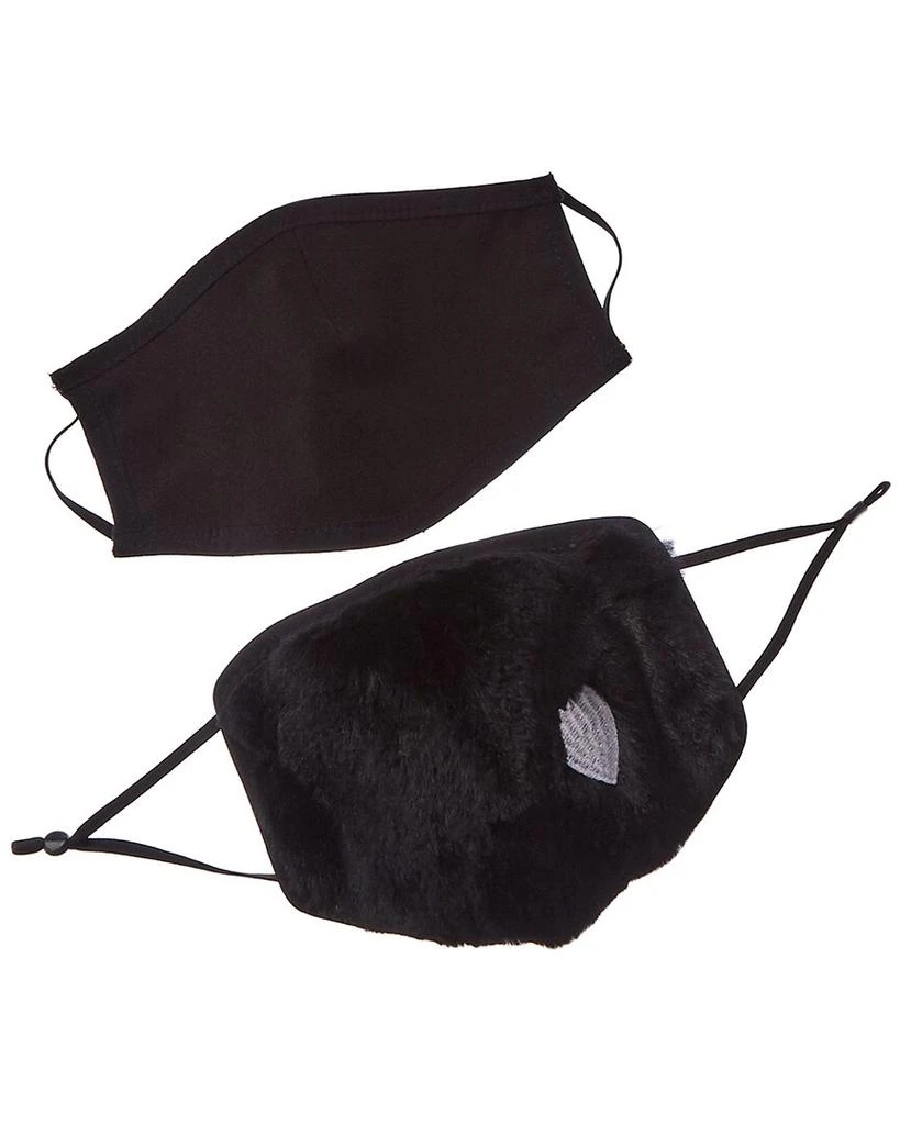 Adrienne Landau 2pc Face Warmer & Cloth Face Mask Set 1