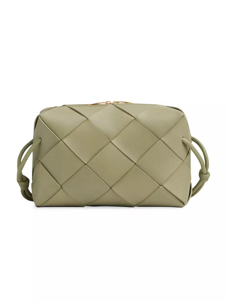 Bottega Veneta Small Cassette Intreccio Leather Camera Bag 4