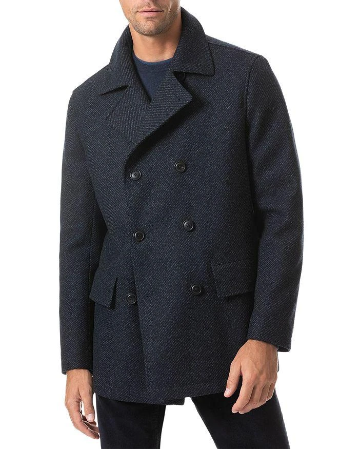 Rodd & Gunn Horsham Downs Mélange Twill Peacoat 1