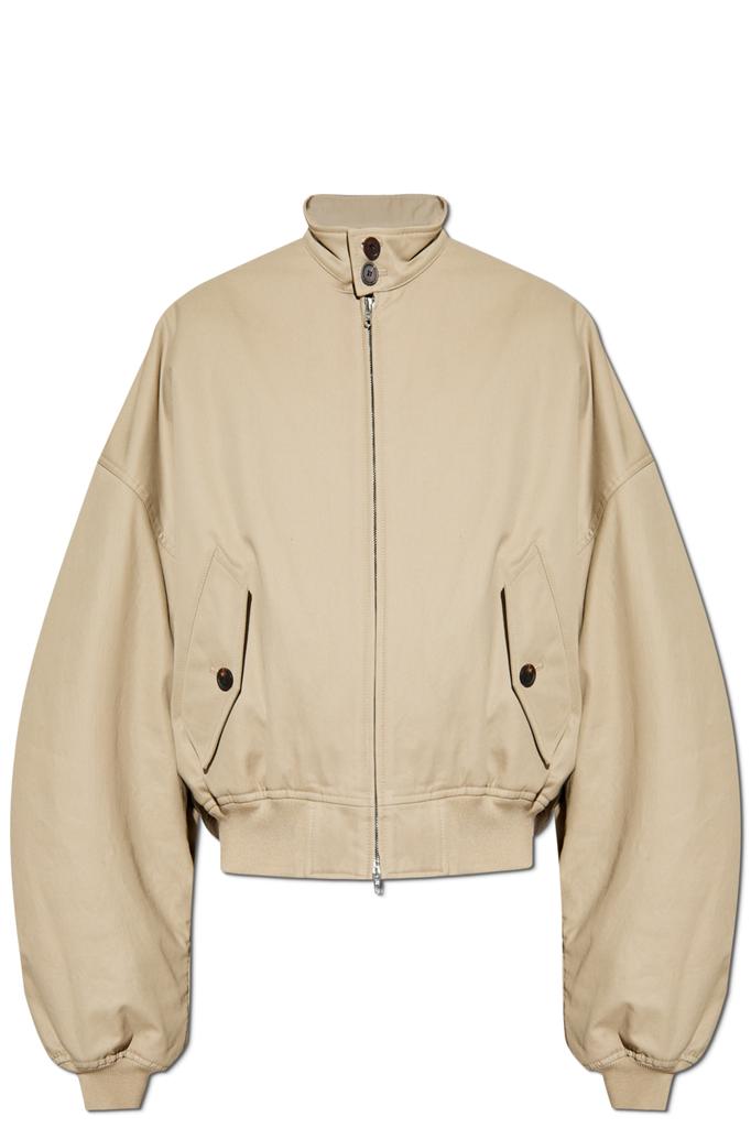 【関税&送料込み】Balenciaga Jackets And Vests Balenciaga Balenciaga High-Neck Zipped Jacket - Jackets