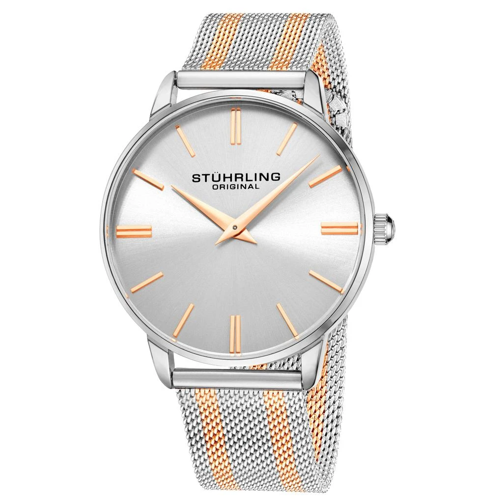 Stuhrling Original Prestom 3998 Quartz 42mm Classic 3