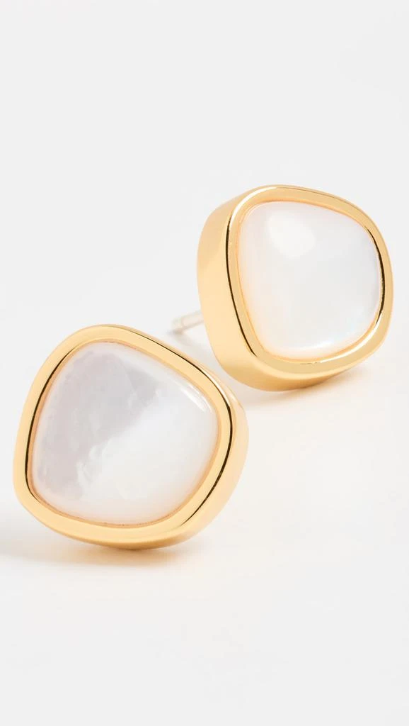Lizzie Fortunato Bay Studs in Mother-of-Pearl 3