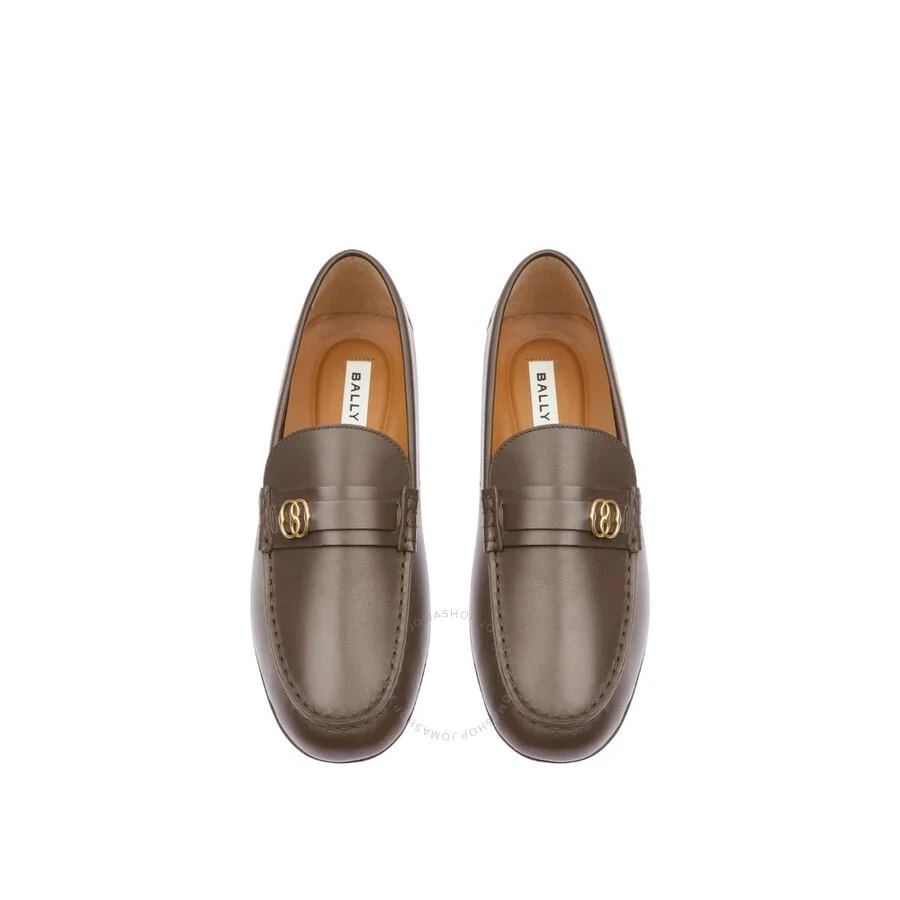 Bally Keeper Calf Plain Leather Loafers 3