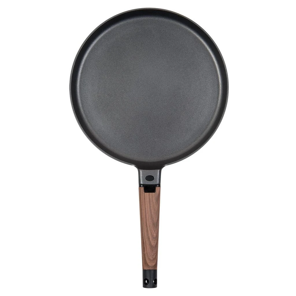 MASTERPAN Crepe Pan Non-Stick Cast Aluminum With Soft Touch Handle, 11" 2