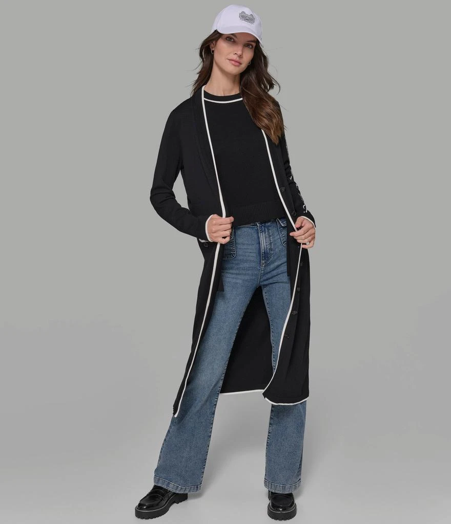 Karl Lagerfeld Paris KARL SIGNATURE DUSTER CARDIGAN 6