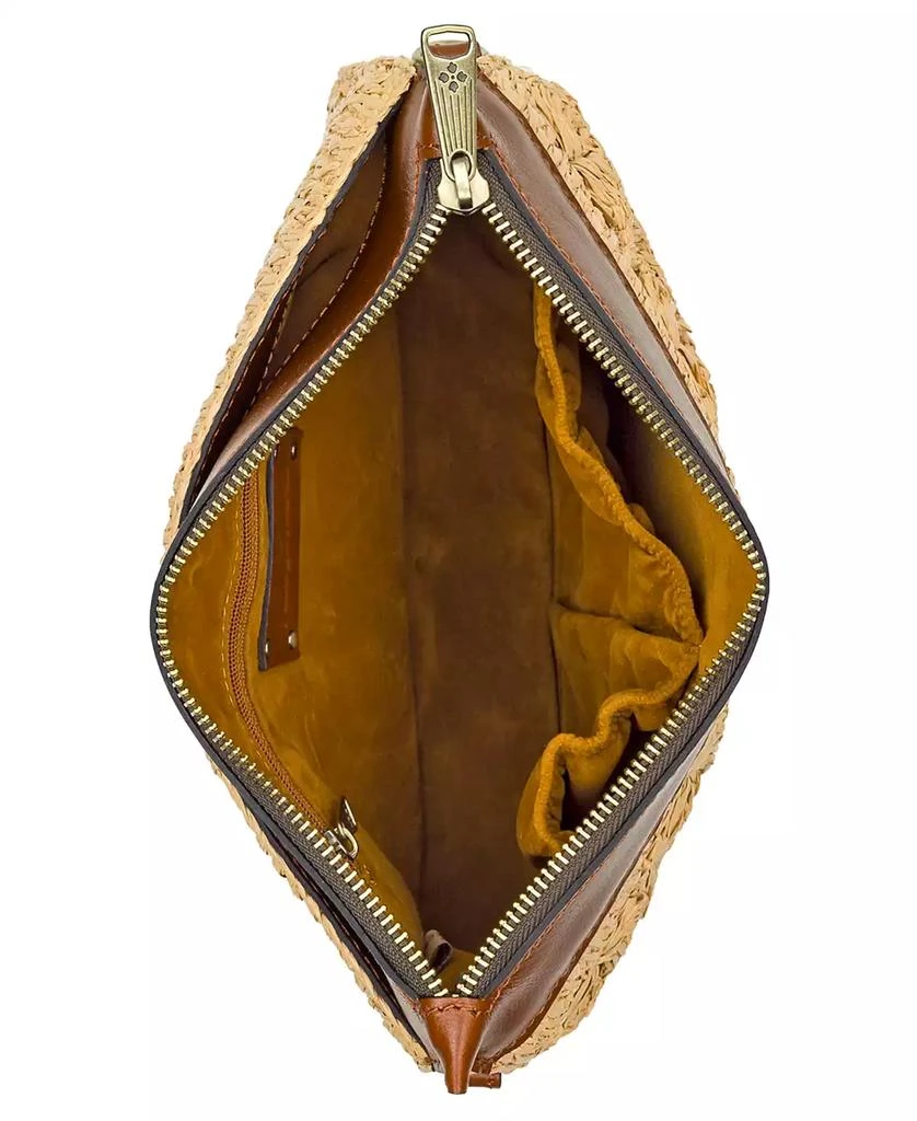 Patricia Nash Scalloped Raffia Small Yvette Clutch Crossbody Bag 4