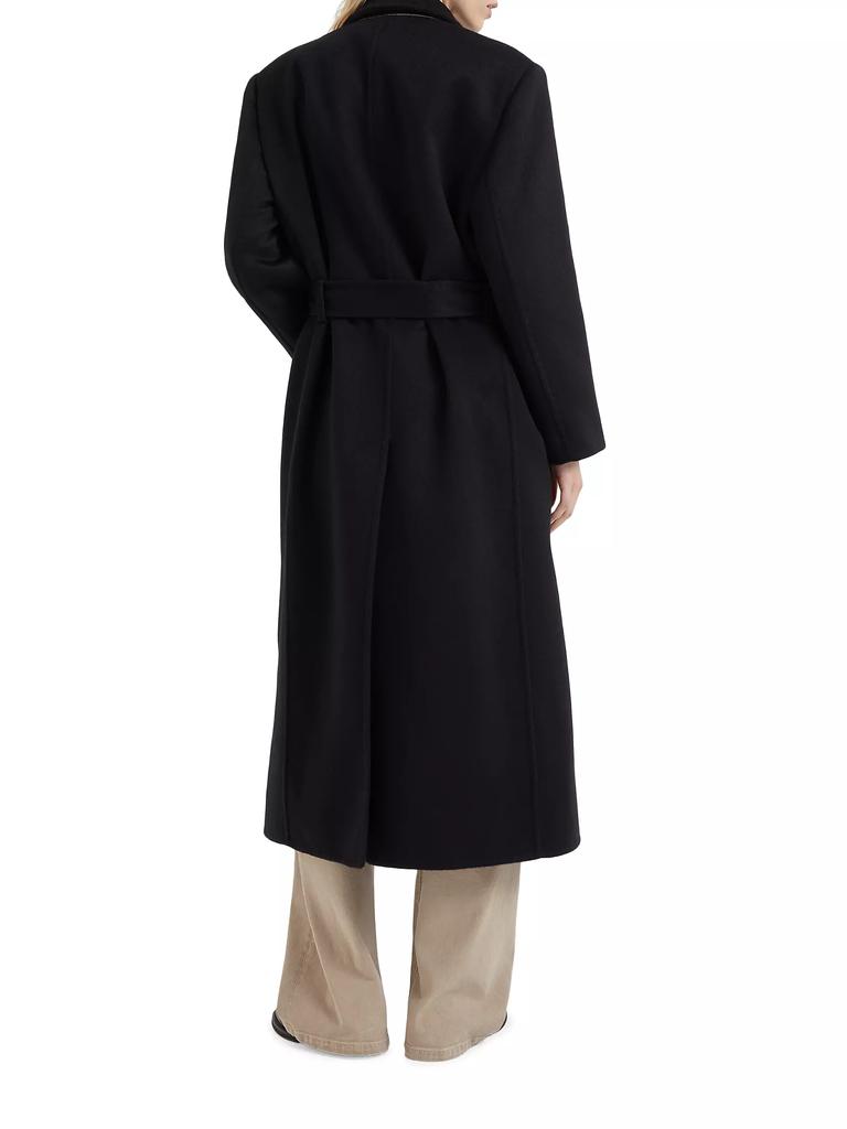 Brunello Cucinelli Hand Crafted Cashmere Beaver Double Cloth