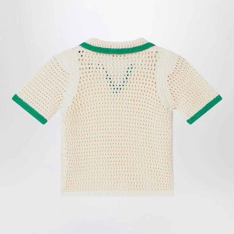 Bonpoint Elanita sweater in ivory/green 2