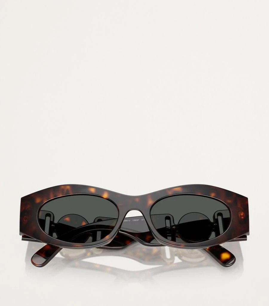 Versace Acetate Oval Sunglasses 5