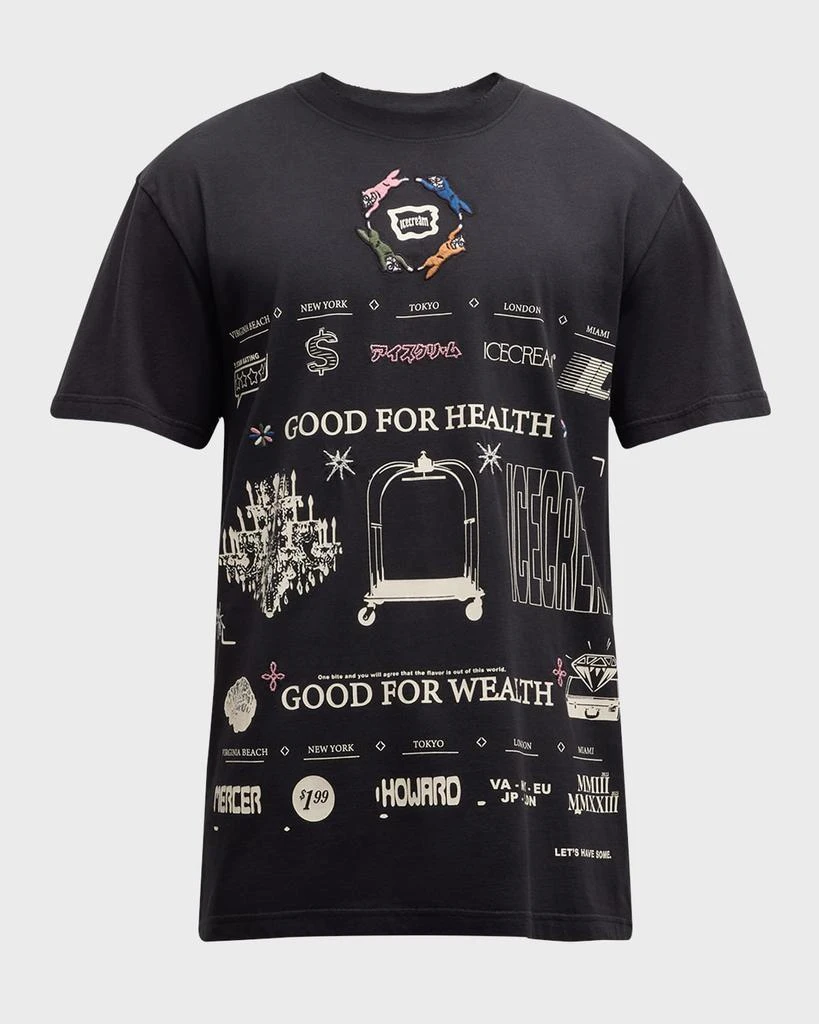 Icecream Men's St. Tropez Multi-Graphic T-Shirt 1