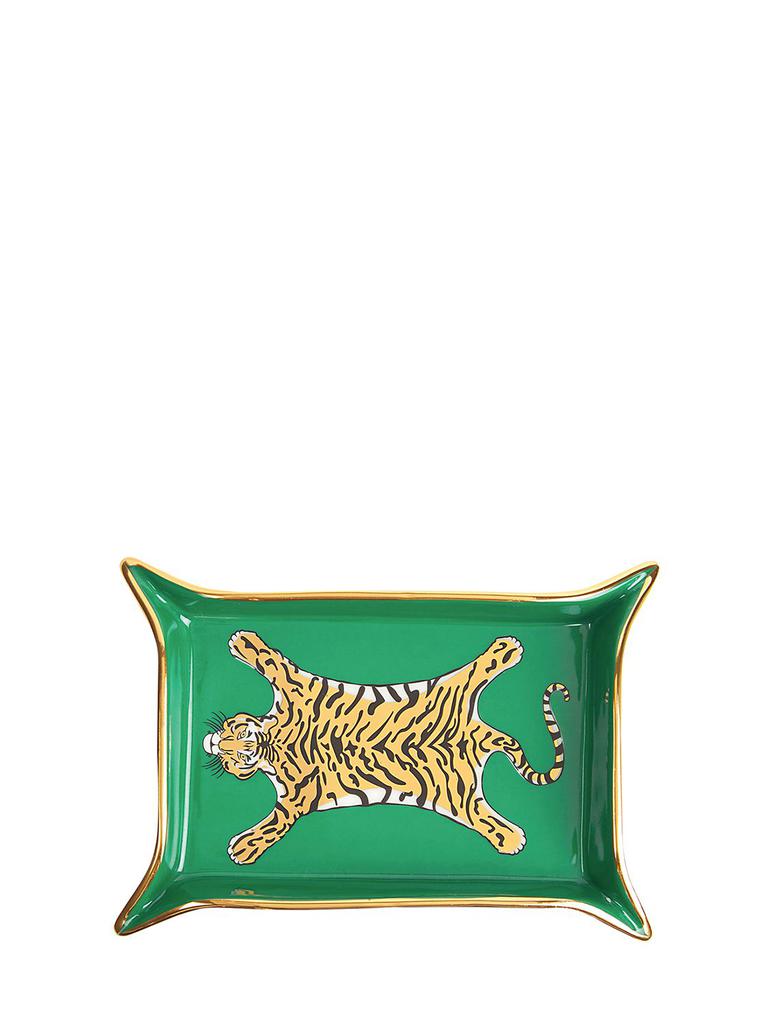 JONATHAN ADLER Tiger Porcelain Valet Tray