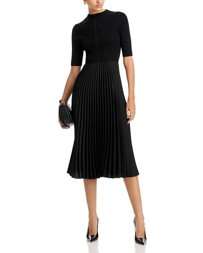 Hugo Boss Fireanami Pleated Skirt Dress 3