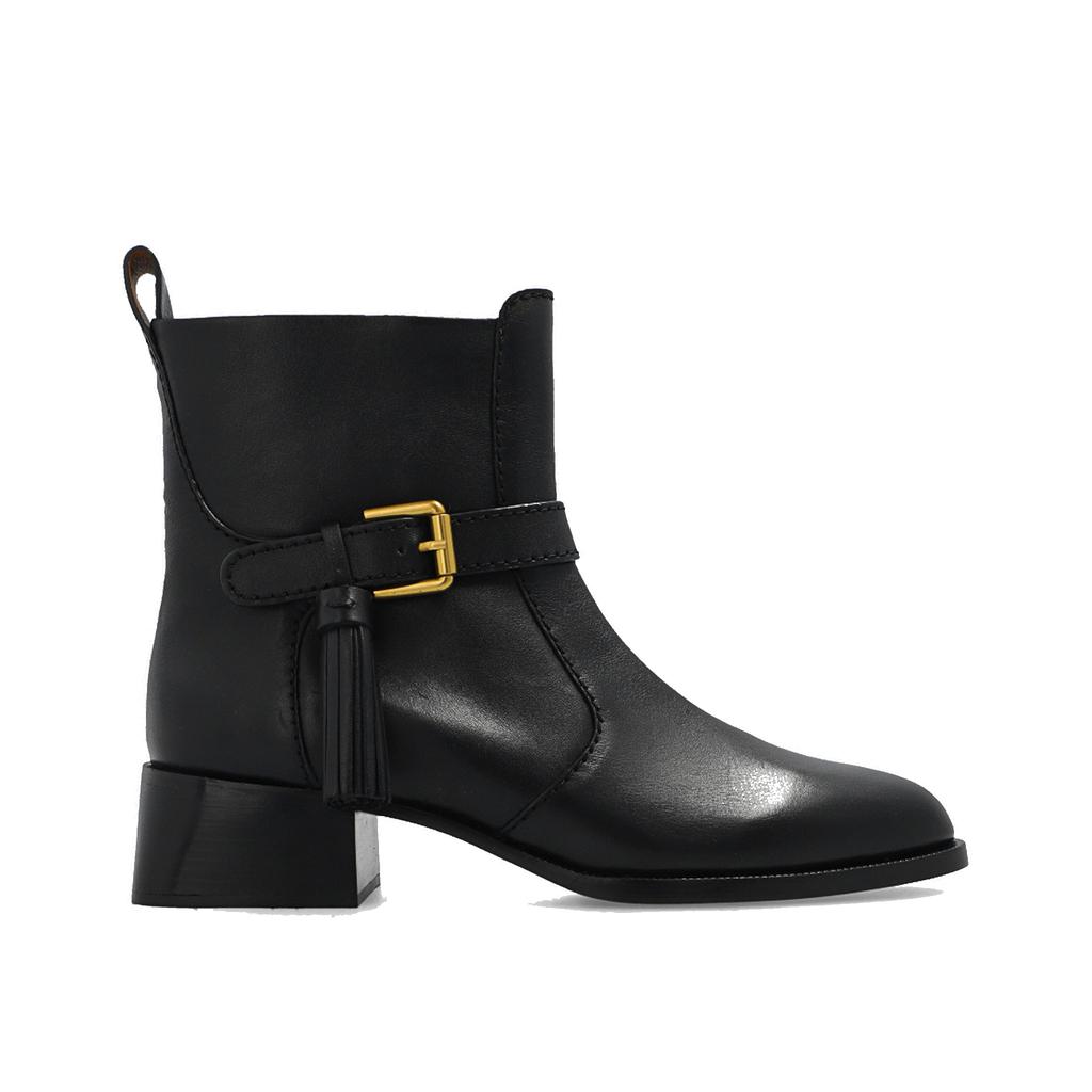 See by Chloé See By Chloe Lory Leather Ankle Boots