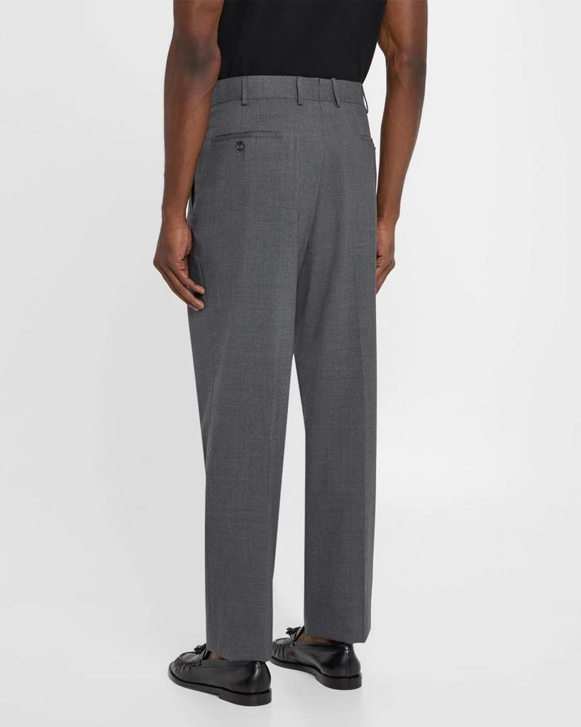Dunhill Men's Wool Single-Pleated Trousers 3