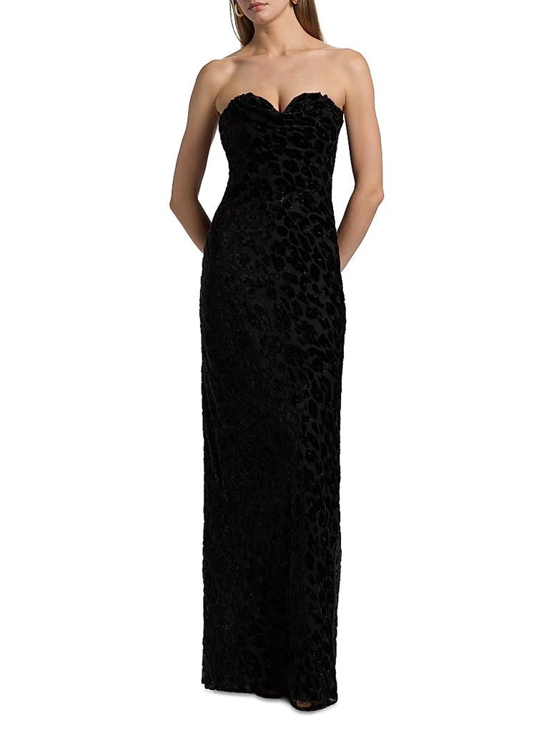aqua floral lace dress Floral-Lace Long Prom Dress with Open Back. Aqua / 8