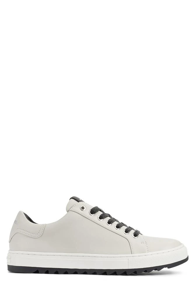 KARL LAGERFELD PARIS Leather Low Top Sneaker 3