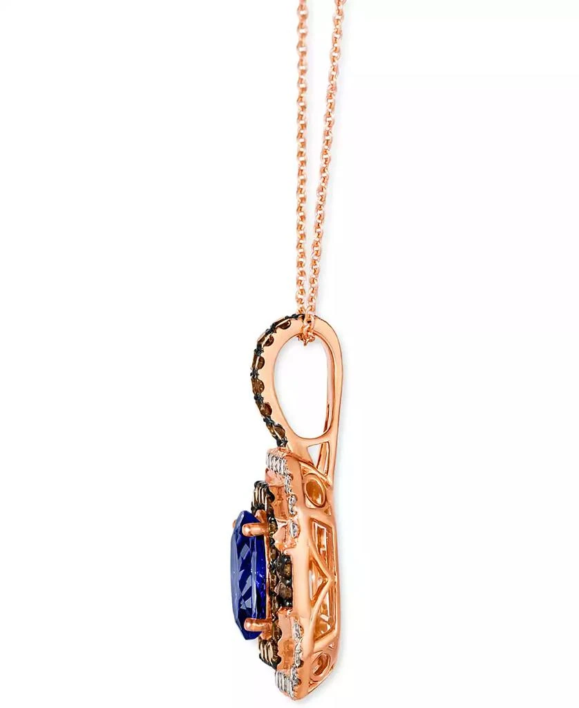 Le Vian Blueberry Tanzanite (1-3/4 ct. t.w.) & Diamond (1-1/10 ct. t.w.) Pendant Necklace in 14k Rose Gold, 18" + 2" extender 2