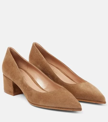 Gianvito Rossi Piper suede pumps 1