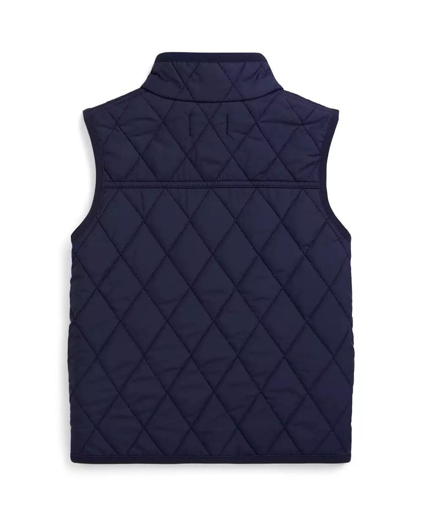 Ralph Lauren Toddler and Little Boys 2-7 Fleece-Lined Quilted Vest