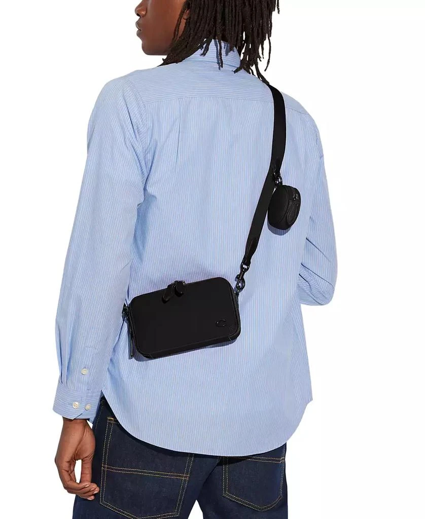 Coach Leather Charter Slim Crossbody with Adjustable Web Strap 5