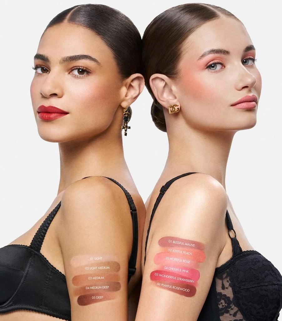 Dolce & Gabbana Cheek & Eyes Match Lasting Blush and Eyeshadow Powder 5