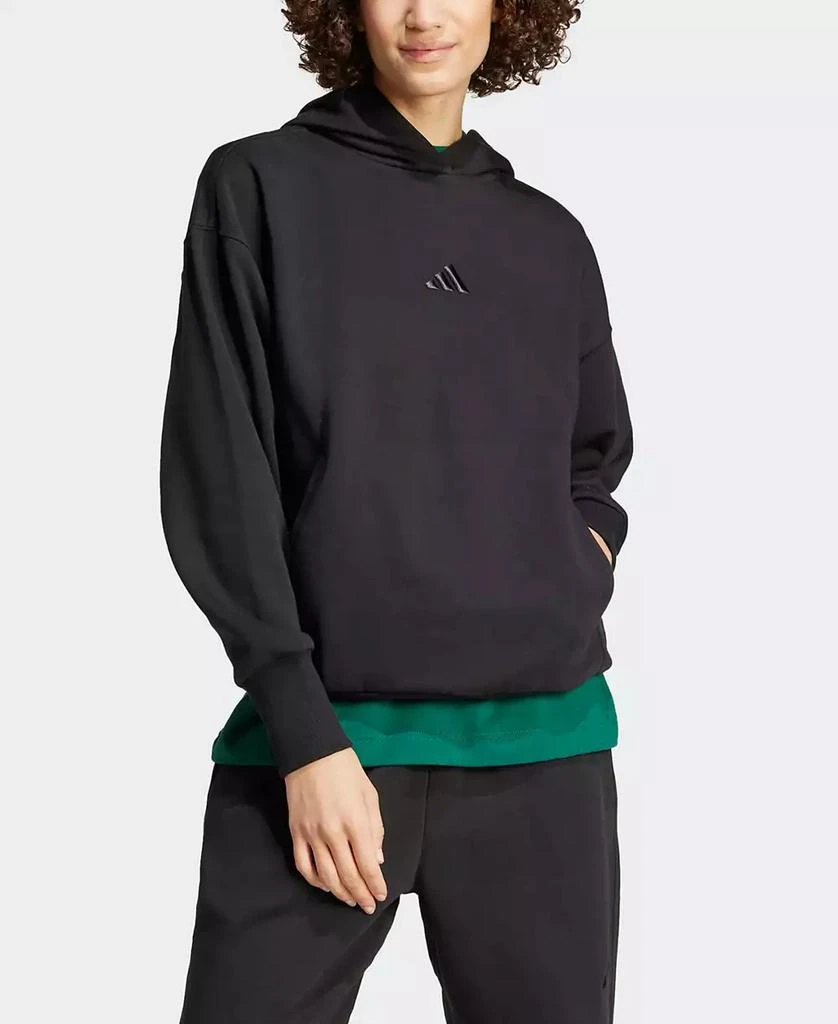 Adidas Women's All SZN Fleece Boyfriend Hoodie