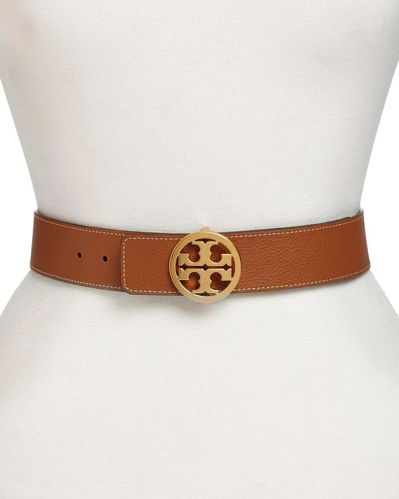 Tory Burch Reversible Logo Belt - Belts - Free Shipping  display picture 2