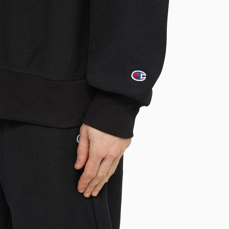 CHAMPION Blue cotton blend crew-neck sweatshirt 4
